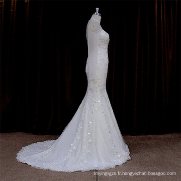 Wholesale Celebrity Inspired Surmount Design Mode Belle robe de mariée